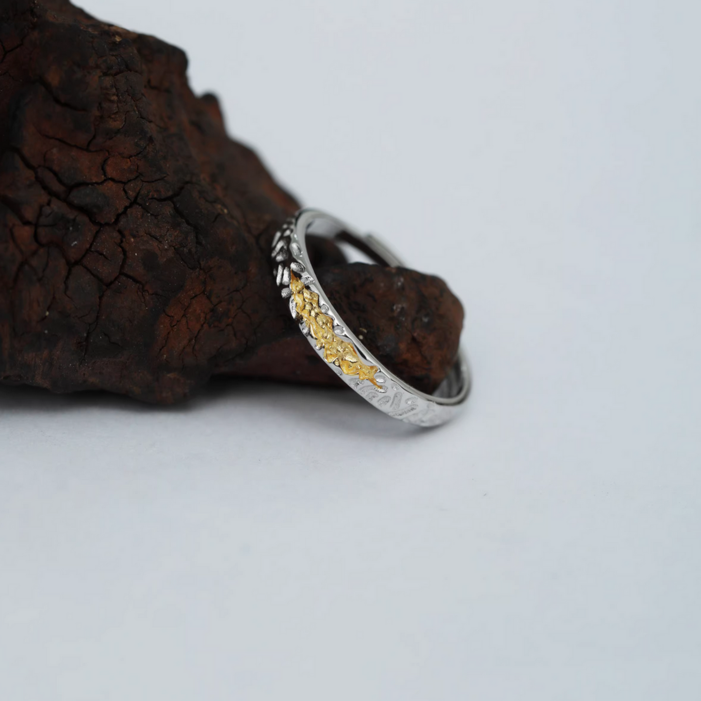 s925 Sterling Silver Minimal Couple Ring Band