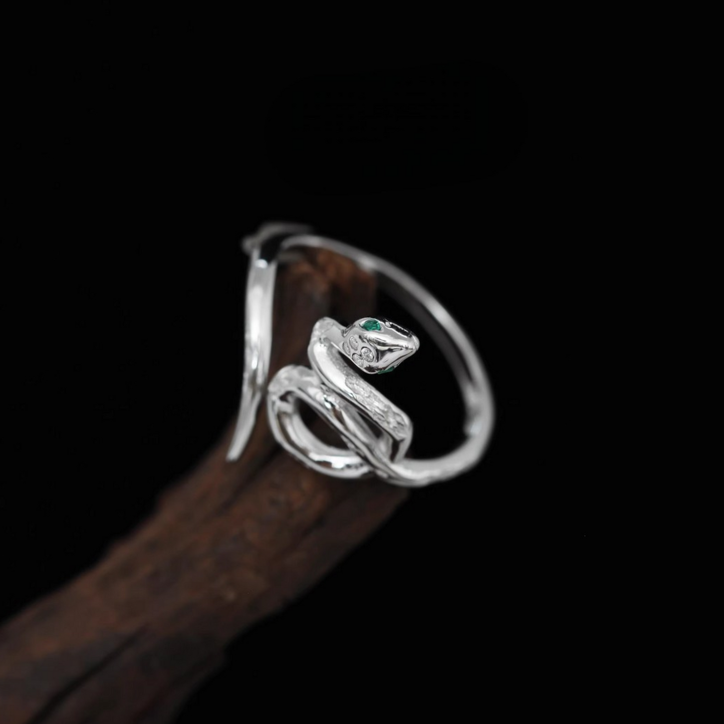 s925 Sterling Silver Snake Stacking Ring