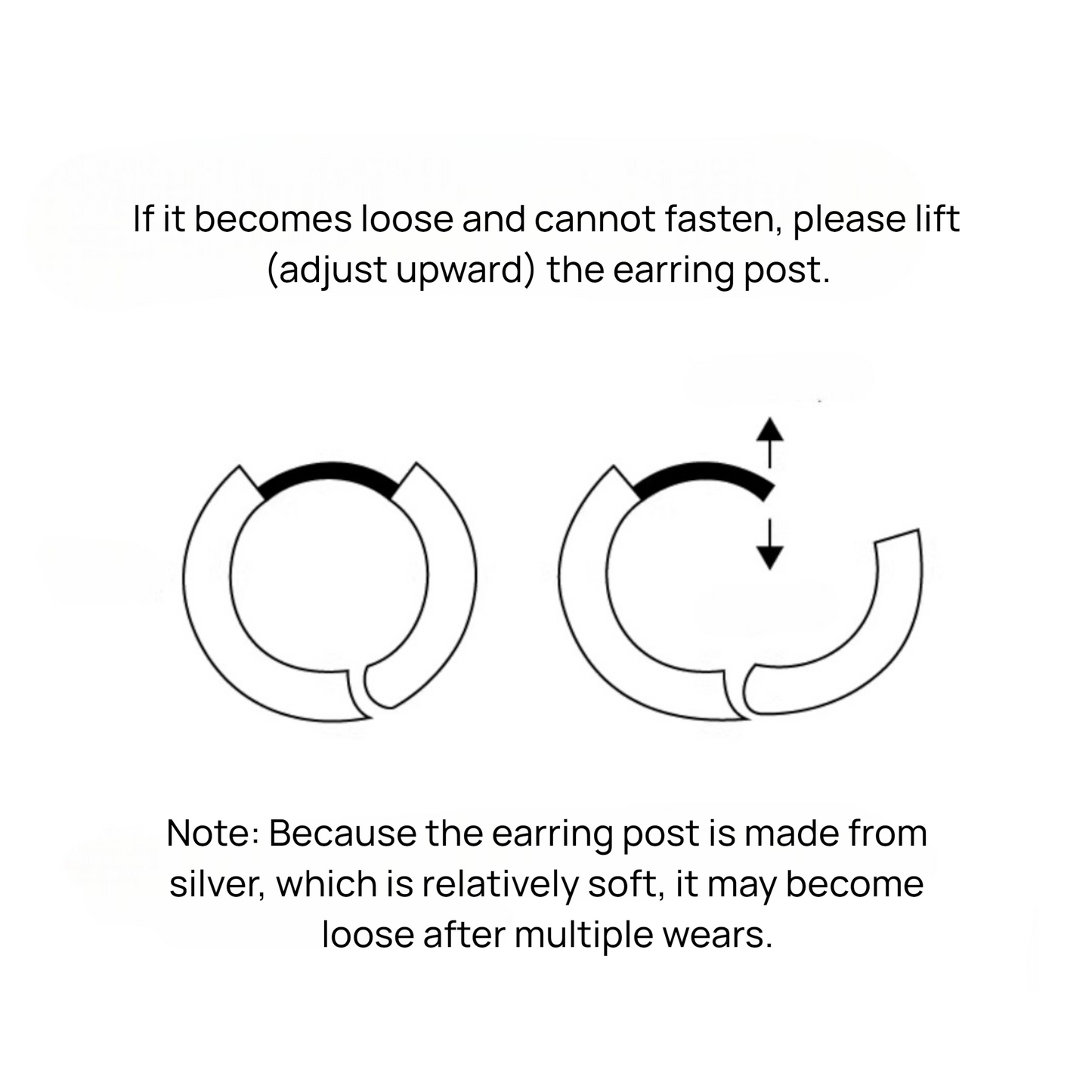 S999 Fine Silver Vintage Hammered Minimal Men Women Hoop Earrings