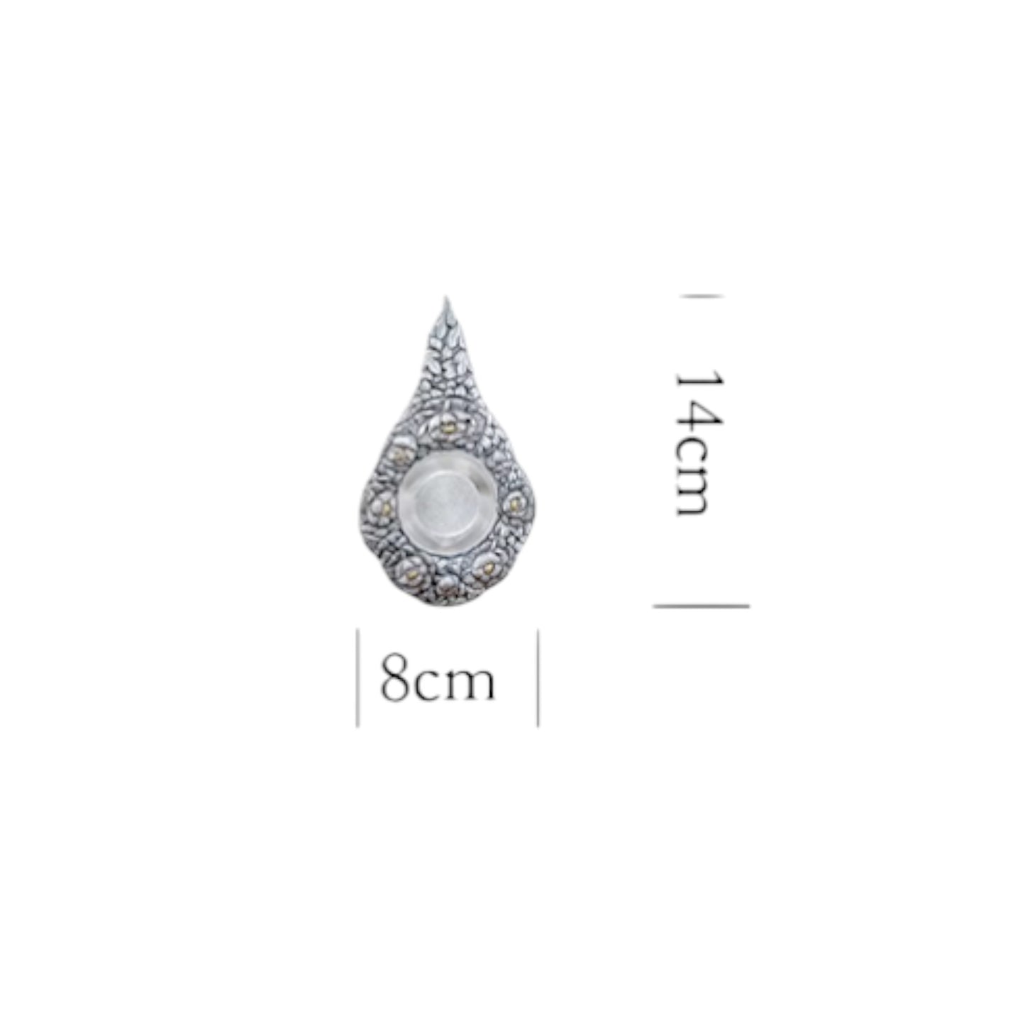 s999 Fine Silver Peony Flower Tea Strainer Hand-engraved Base Set