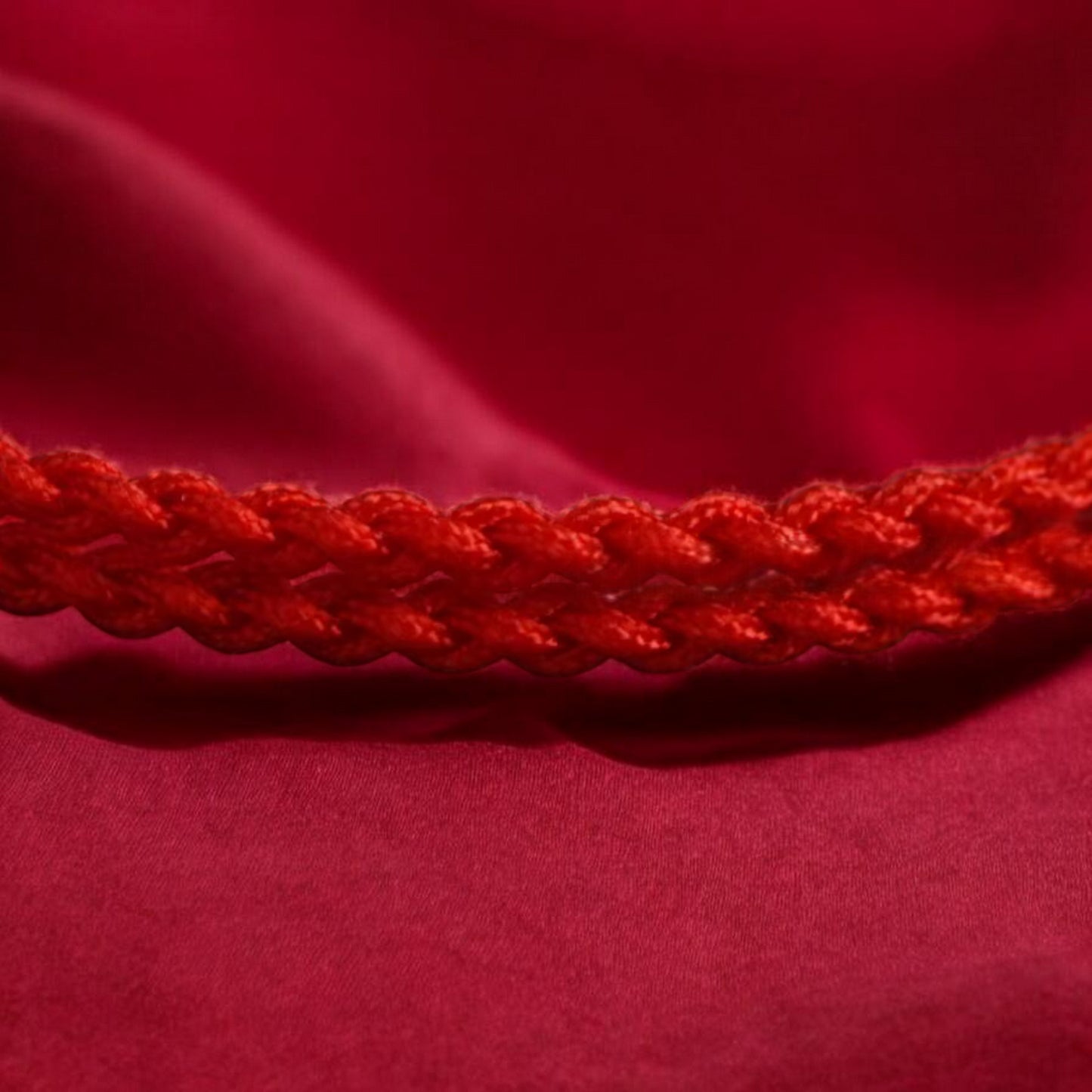 999 Fine Silver Lucky Bead Red Rope Anklet Bracelet