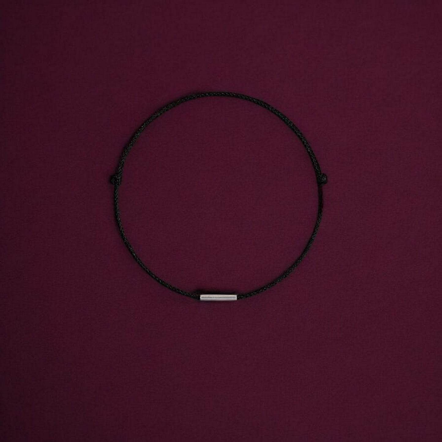 S925 Sterling Silver Ultra-Fine Minimal Stacking Red Rope Anklet Bracelet