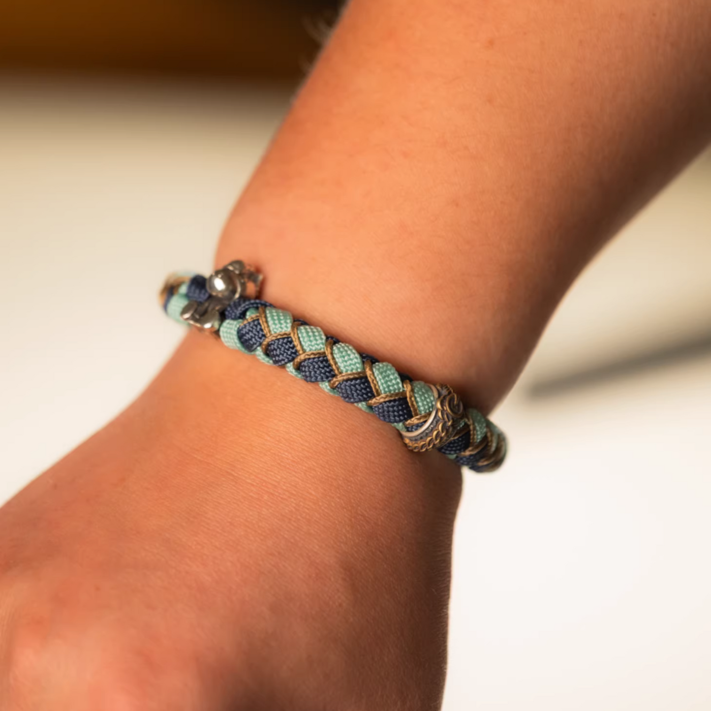 S925 Sterling Silver Zodiac Year of the Horse Braided Bracelet