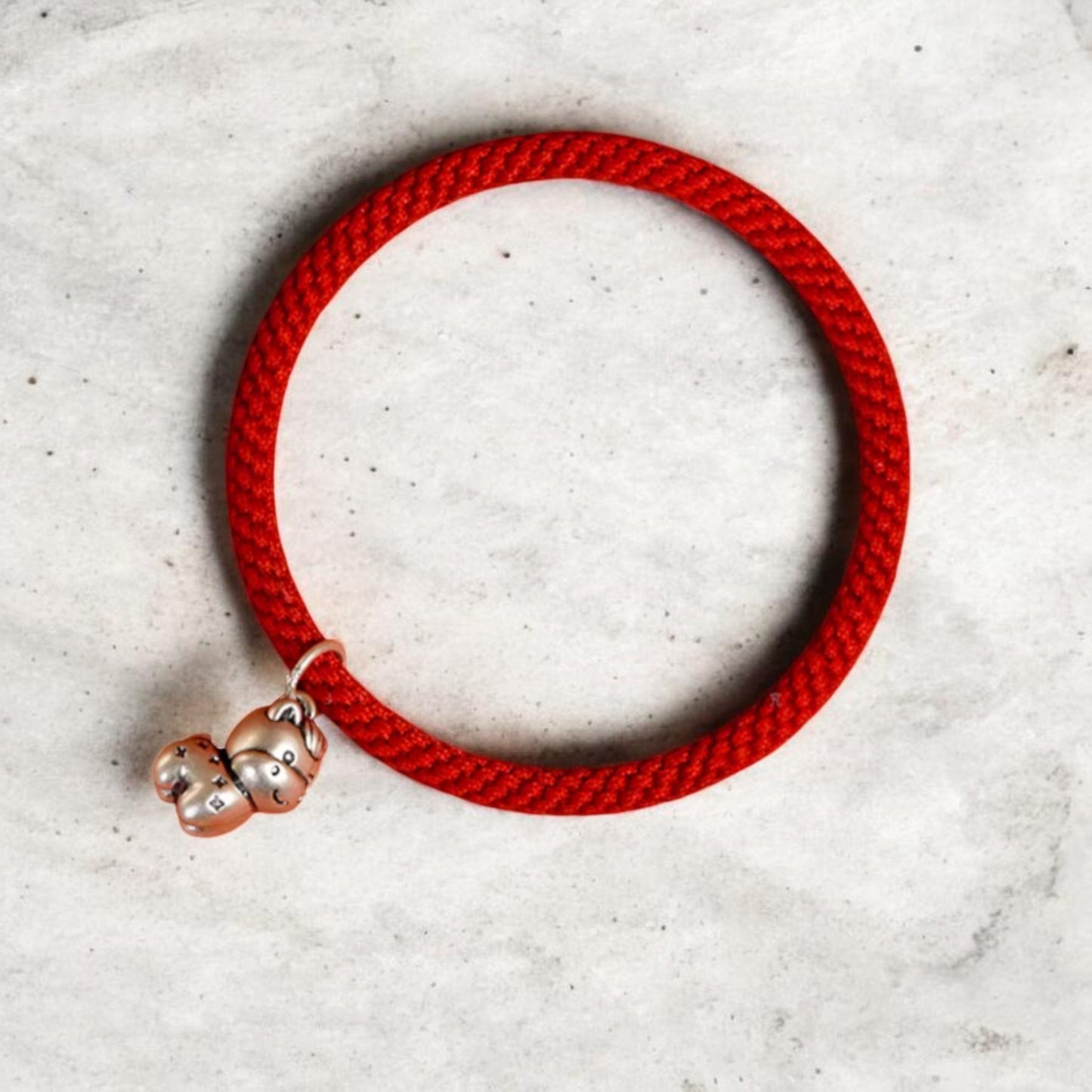 999 Silver Zodiac Year of the Horse Hand Braided Bracelet