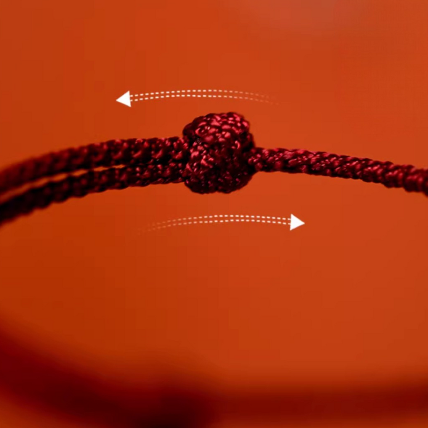 999 Silver Zodiac Year of the Horse Hand Braided Bracelet