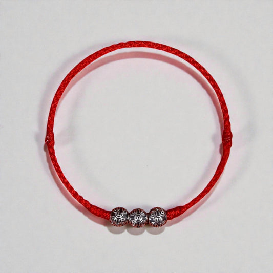 999 Real Silver Chinese Coins Woven Braided Bracelet Anklet
