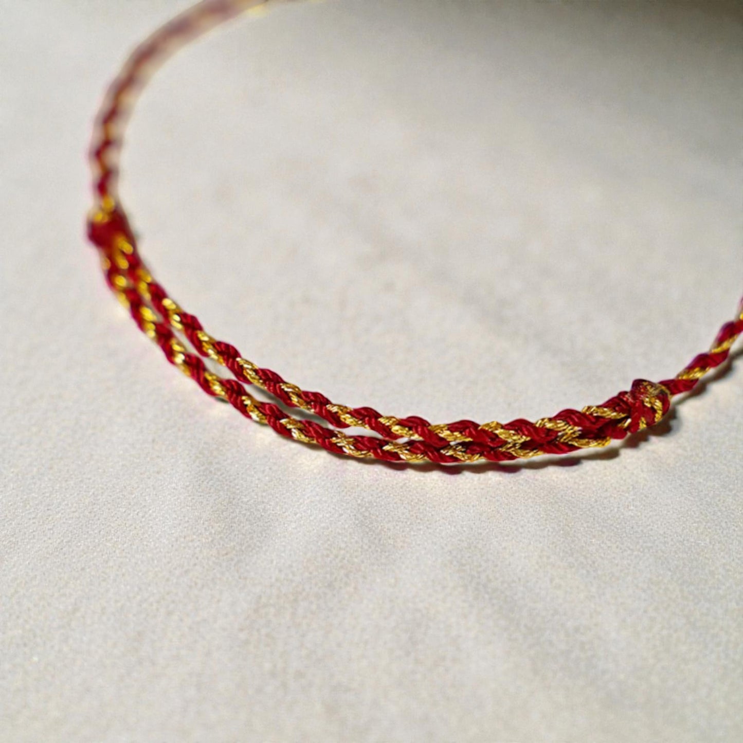 s925 Sterling Silver Bell Charm Braided Rope Bracelet and Anklet