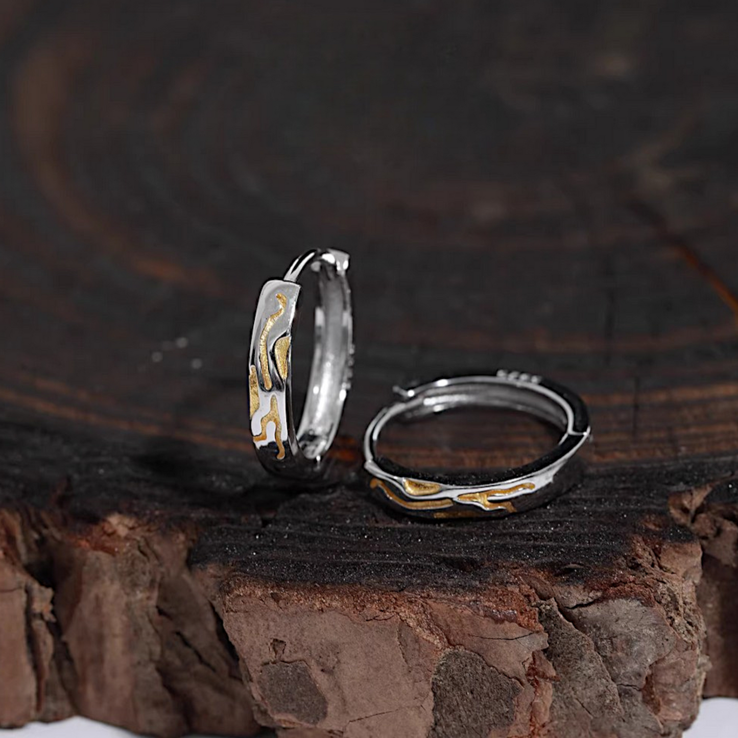 S925 Sterling Silver Minimal Style Hoop Earrings