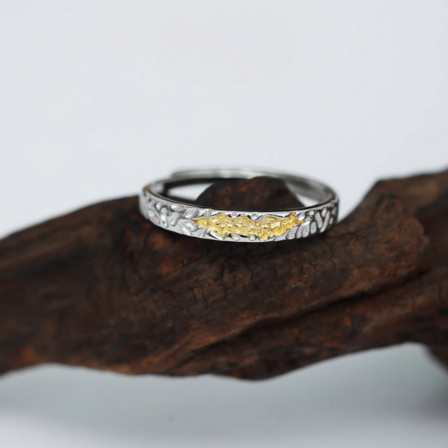 s925 Sterling Silver Minimal Couple Ring Band