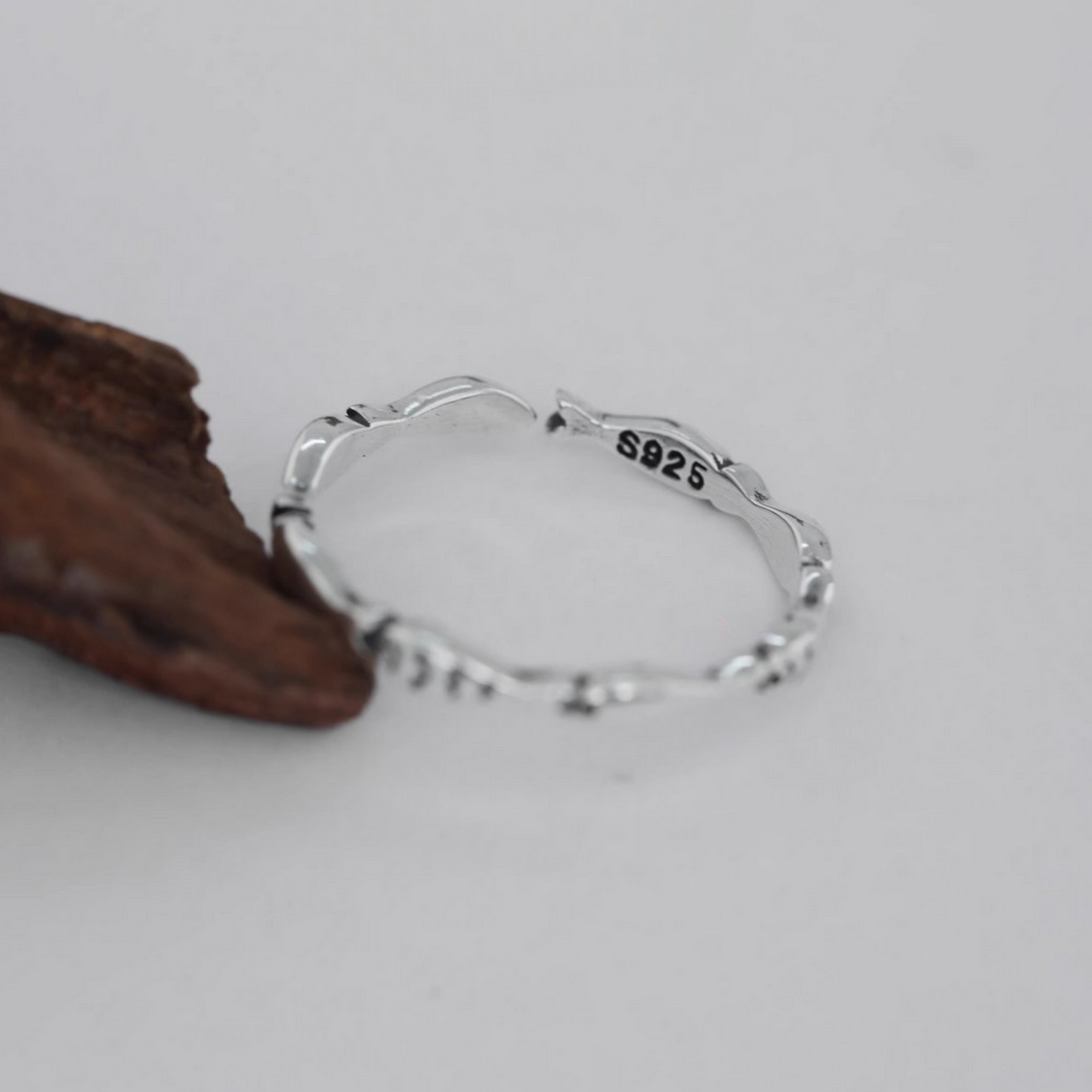 s925 Sterling Silver Lucky Fish Ring
