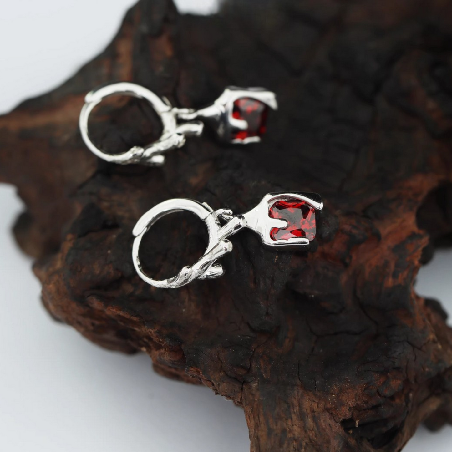 s925 Sterling Silver Liquid Minimal Style Earrings