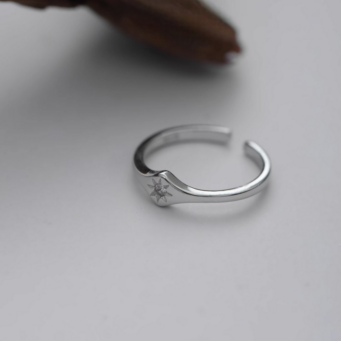 s925 Sterling Silver Starlight Stacking Ring