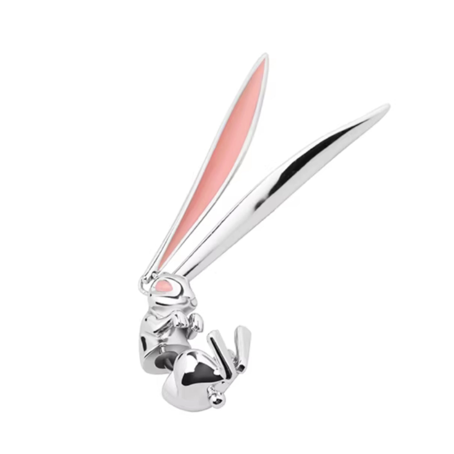 S925 Sterling Silver Bunny Ear Cute Stud Earring