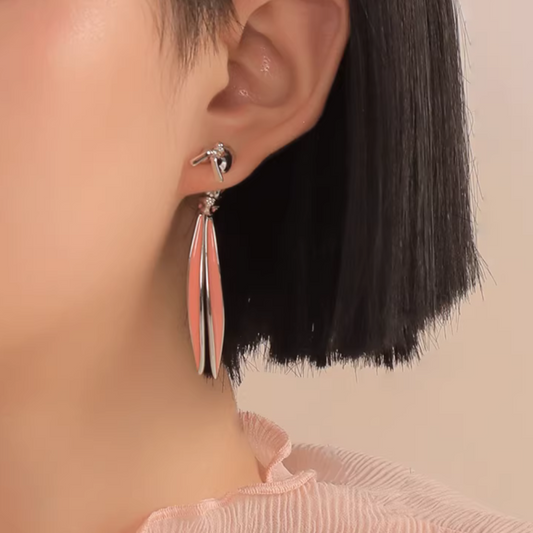 S925 Sterling Silver Bunny Ear Cute Stud Earring