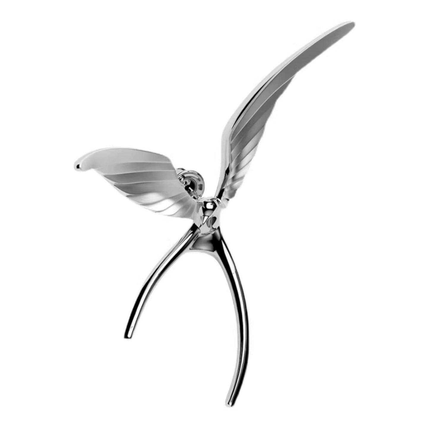 S925 Sterling Silver Elegant Swallow Bird Stud Earrings