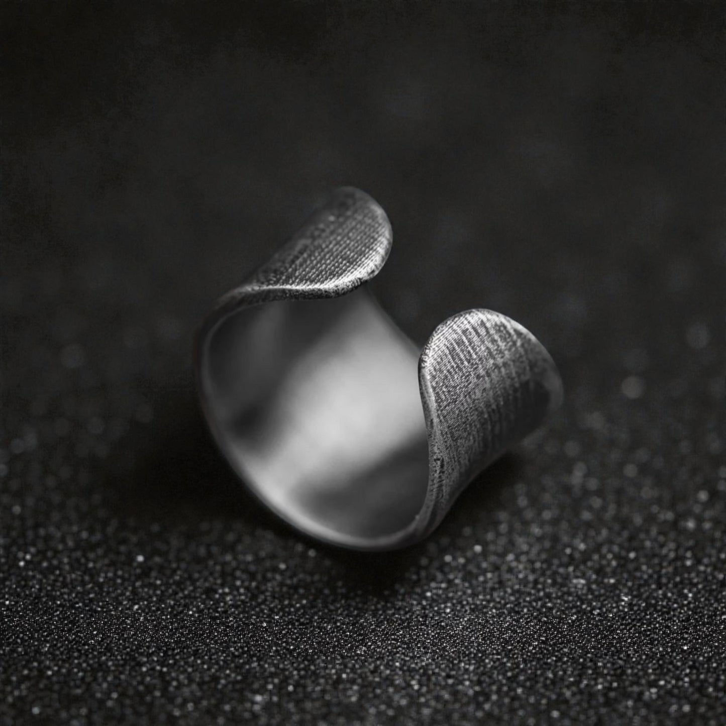S999 Fine Silver Vintage Ear Cuff Unisex