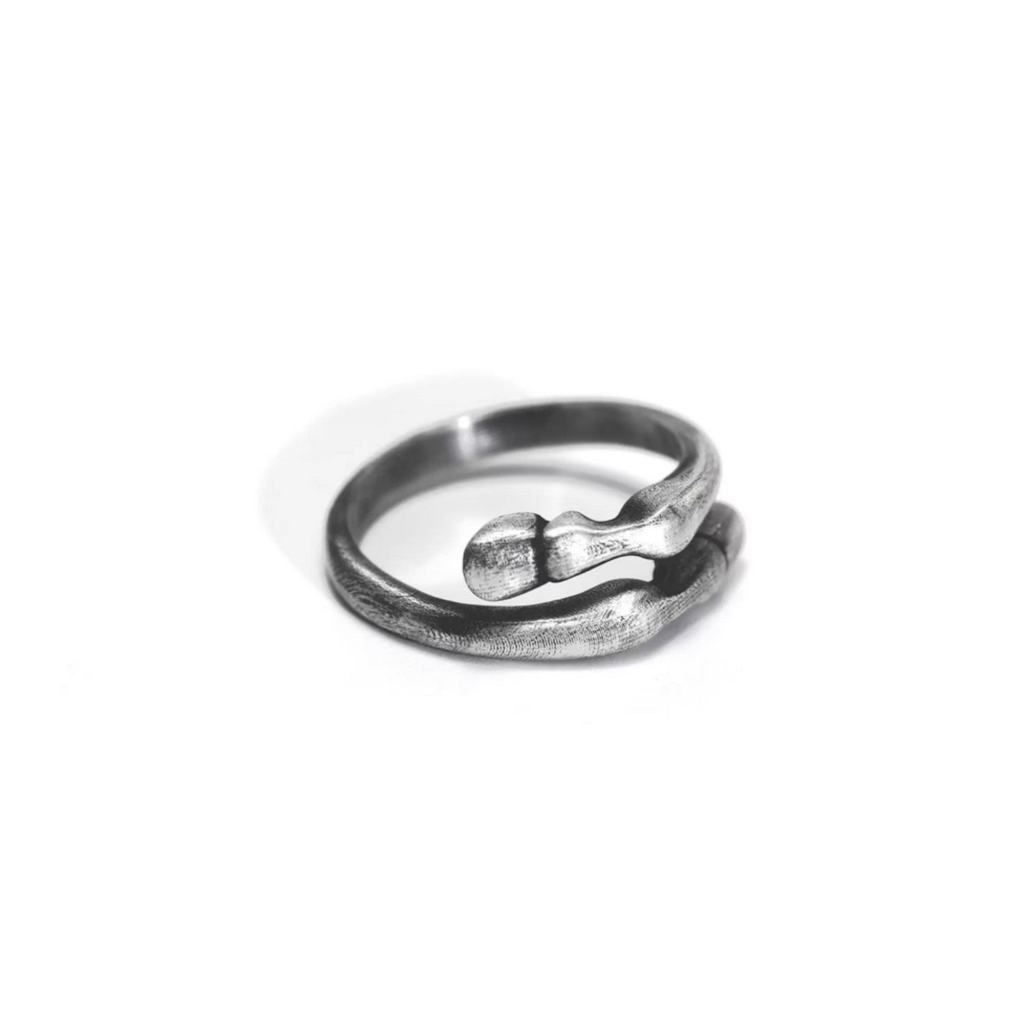 S999 Fine Silver Horseshoe Ring