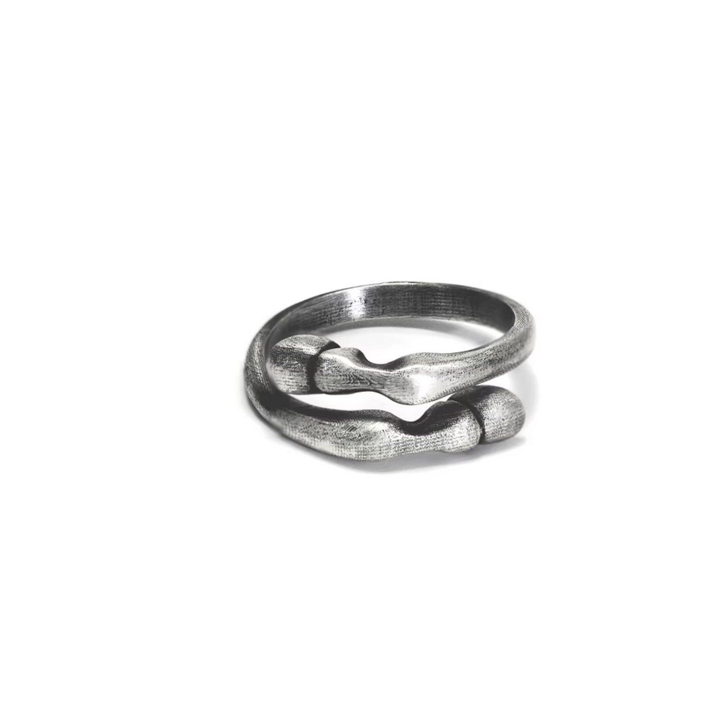 S999 Fine Silver Horseshoe Ring