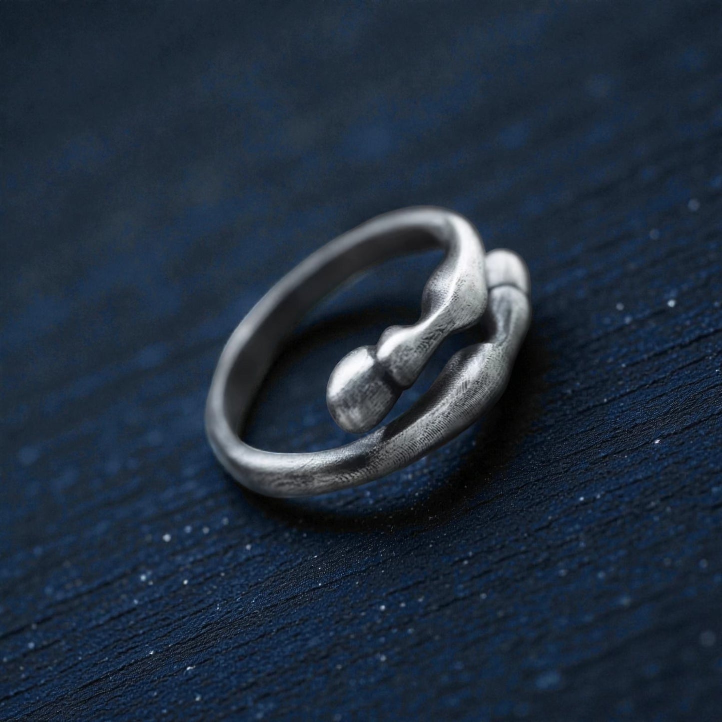 S999 Fine Silver Horseshoe Ring