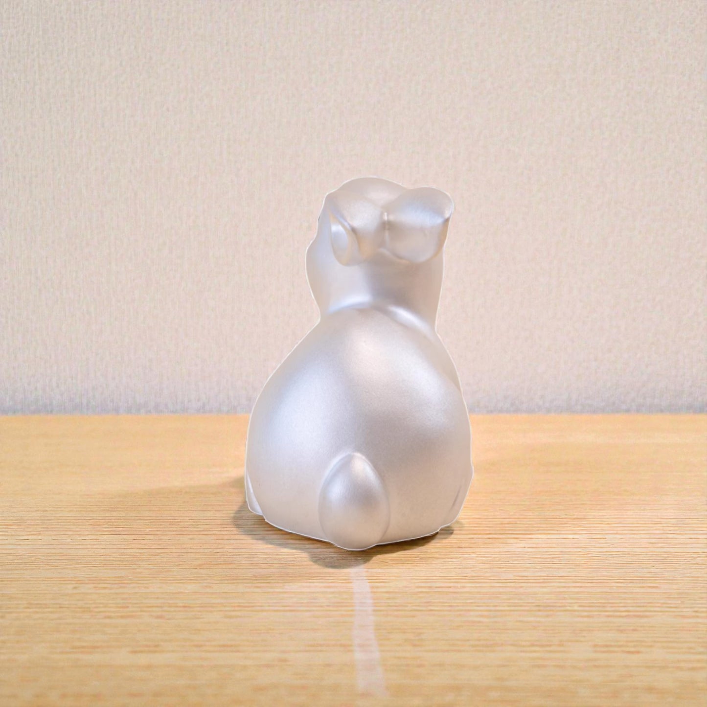 Handcrafted 999 Fine Silver Rabbit Bunny Tea Table Ornament