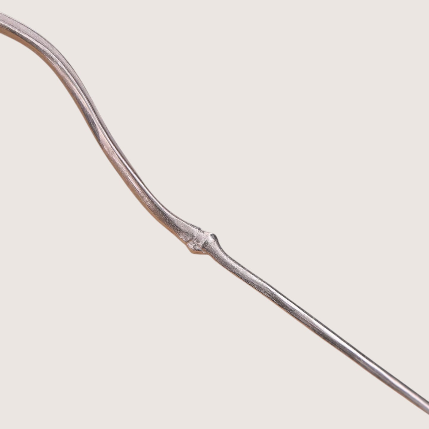 S999 Fine Silver Handcrafted Ruyi Auspicious Cloud Tea Needle And Tea Pick