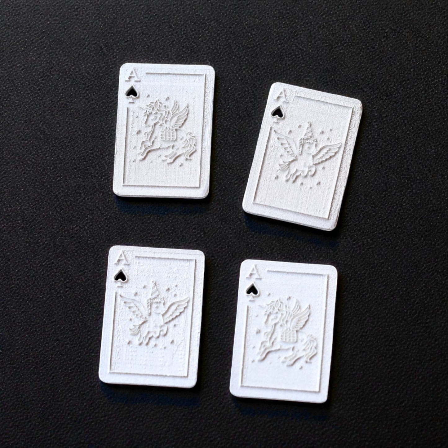 s925 Sterling Silver Poker Horse Pendant Necklace