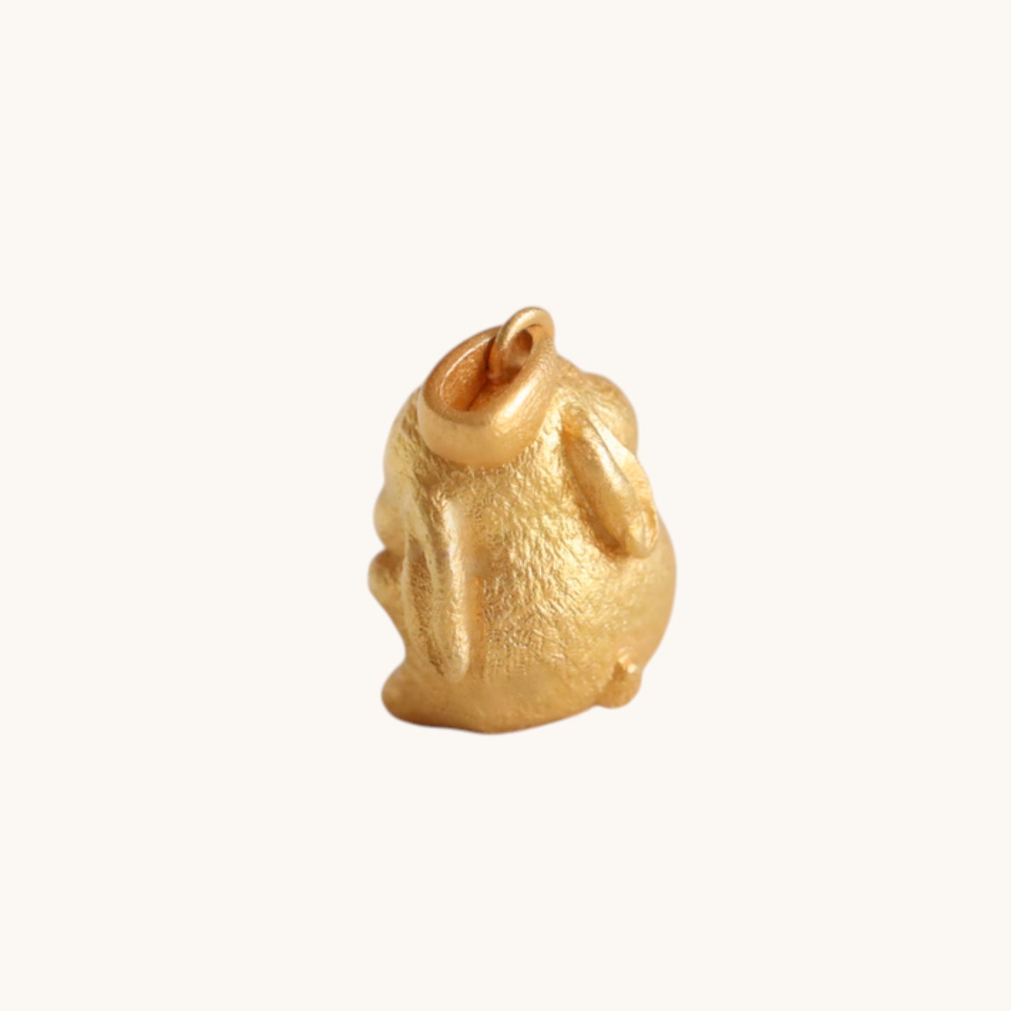 s925 Solid Sterling Silver Cute Rabbit Bunny Pendant