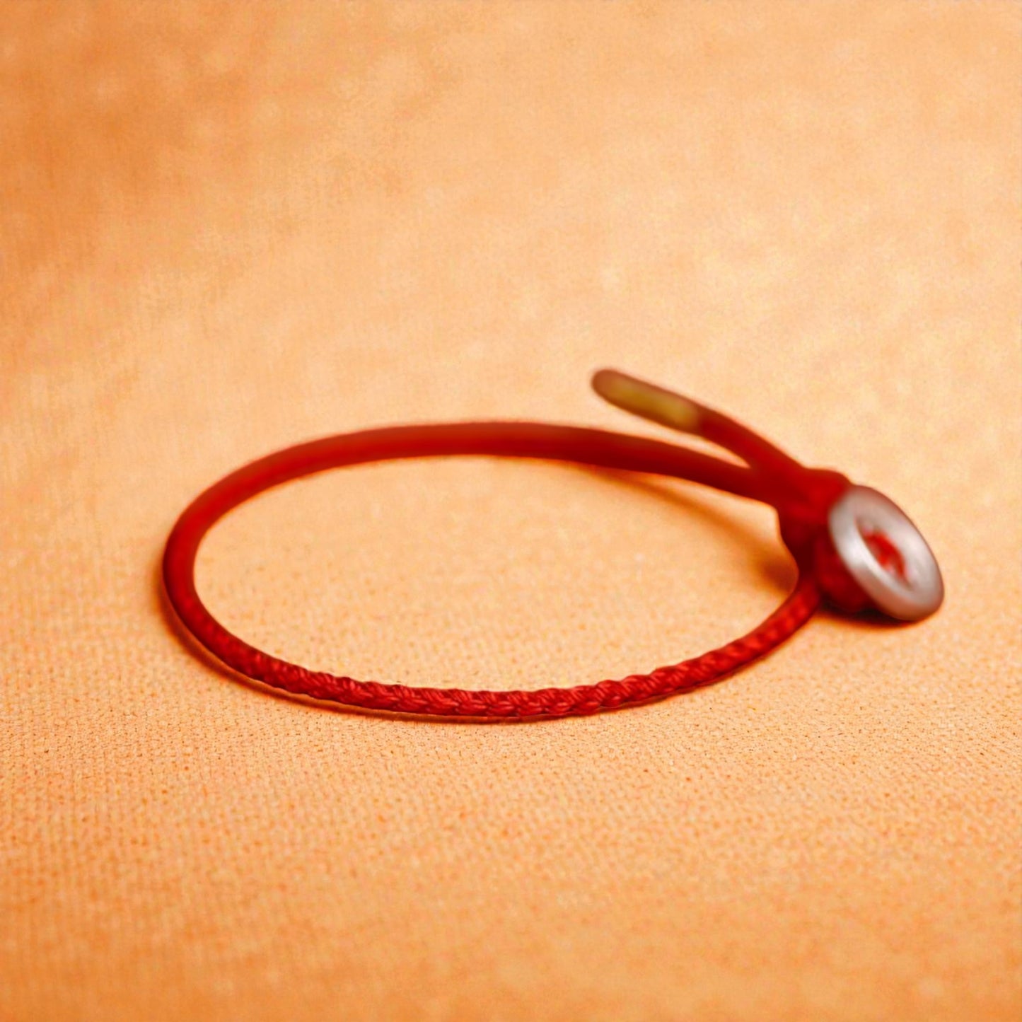 999 Fine Silver Handcrafted Button “turning the tide” Twisting fortune Weaving Bracelet