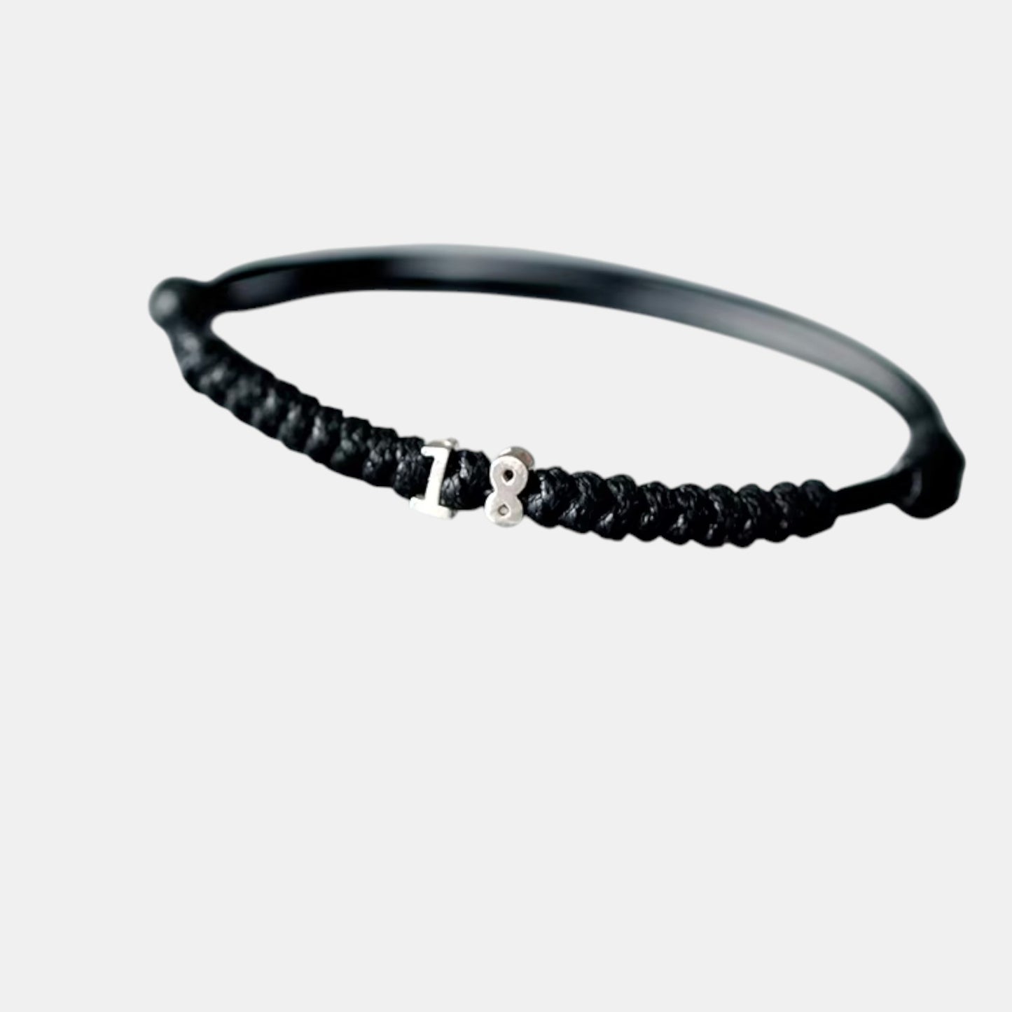 s925 Sterling Silver Customizable Number Couple Best Friends Gift Bracelet
