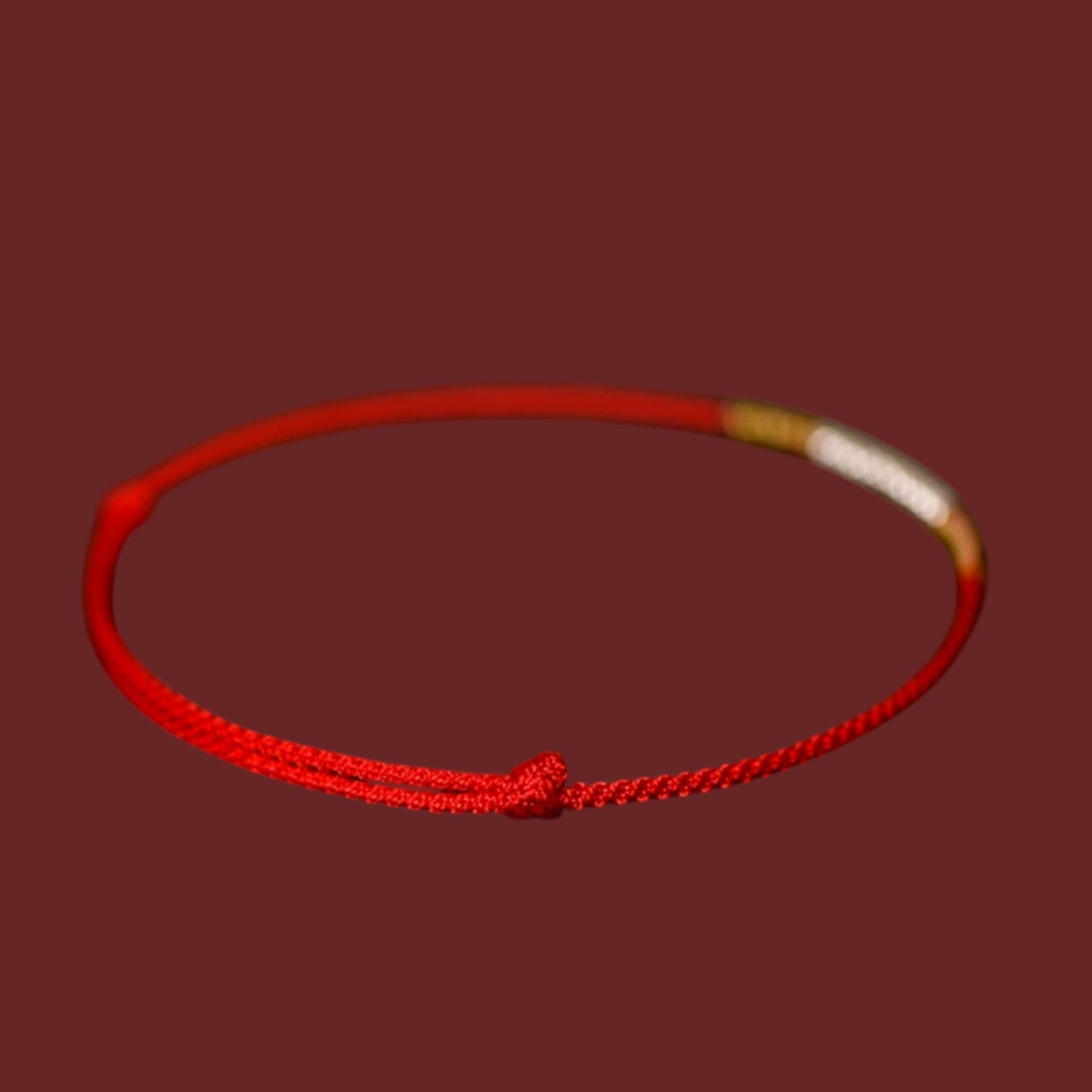 s925 Sterling Silver Minimal Charm Owner & Pet Matching Thread Cord Collar Necklace Set