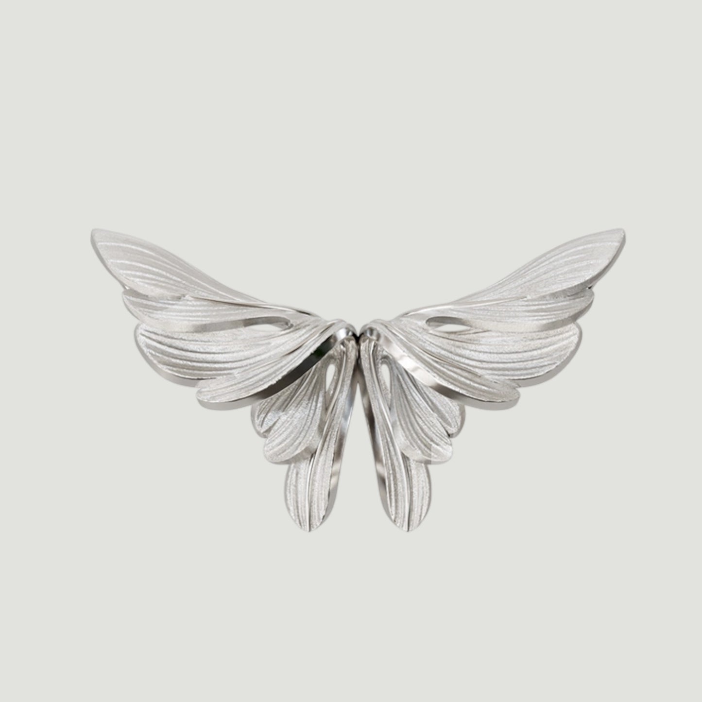 S925 Sterling Silver Butterfly Charm Pendant Necklace