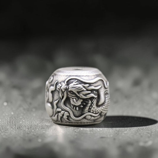 s925 Sterling Silver Dragon D.I.Y Bead Charm Spacer Jewelry Making