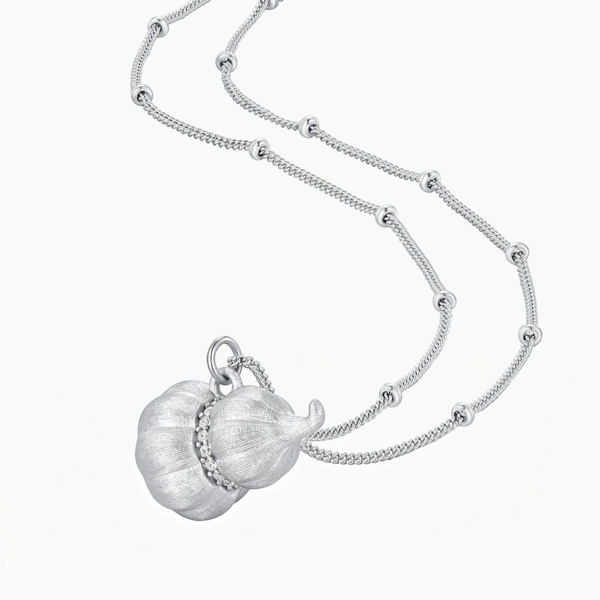 S925 Sterling Silver Lucky Blessing Gourd Necklace