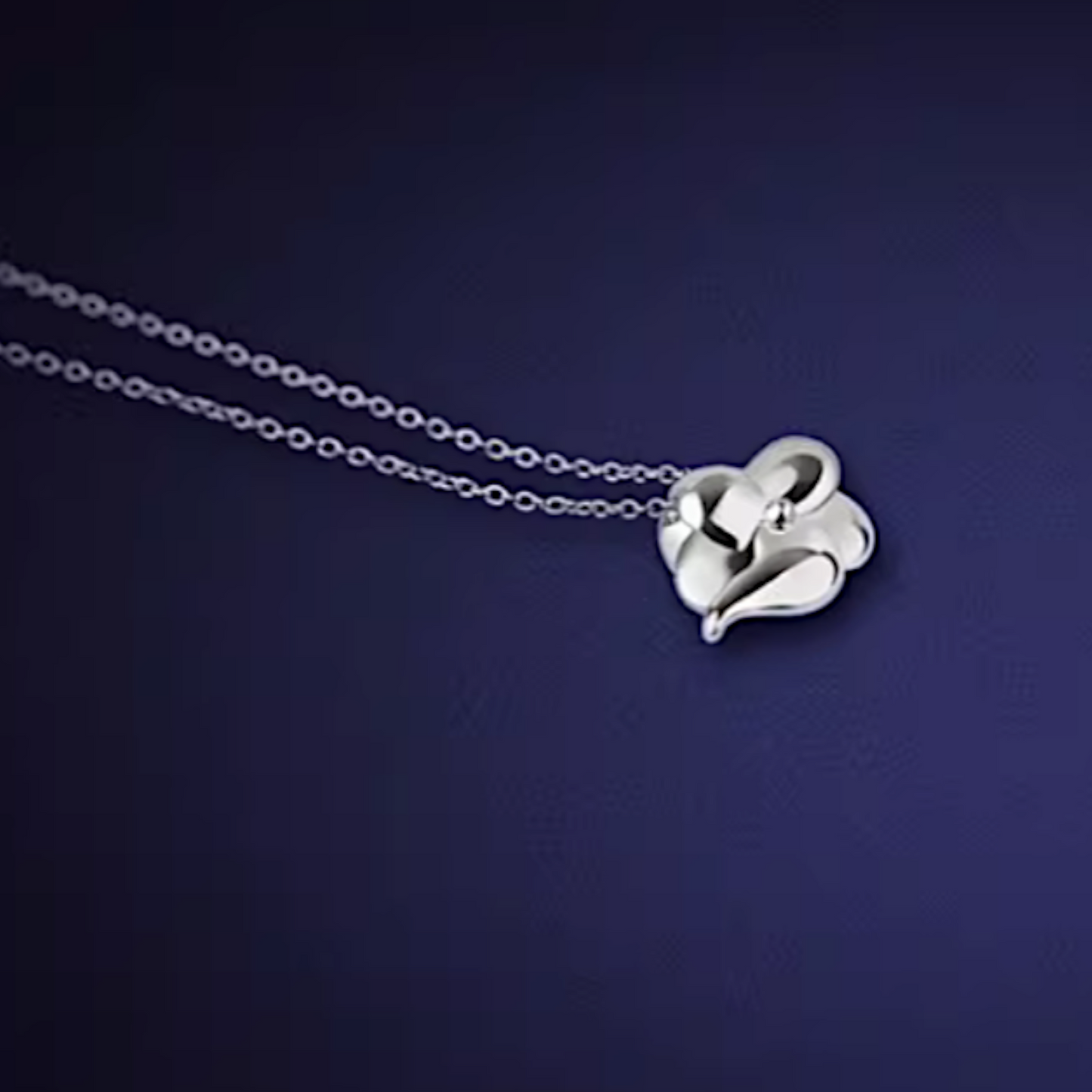S925 Sterling Silver Lucky Asian Style Cloud Pendant Necklace
