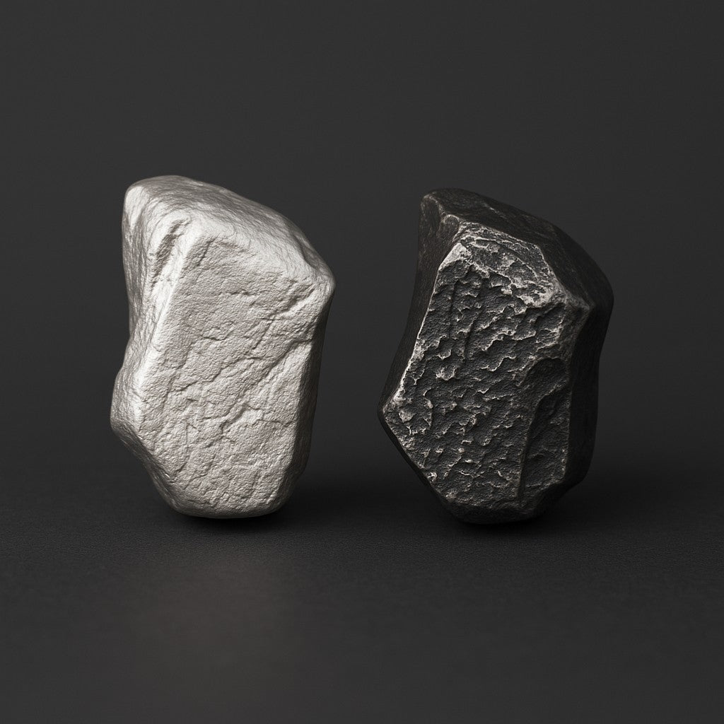 S999 Fine Silver Vintage Minimal Minimalist Men Women Stud Earrings