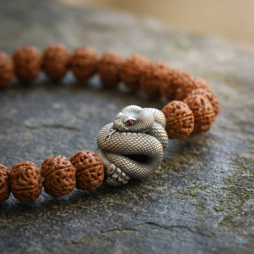 s925 Sterling Silver Detailed Rattlesnake Snake D.I.Y Bead Charm Spacer Jewelry Making