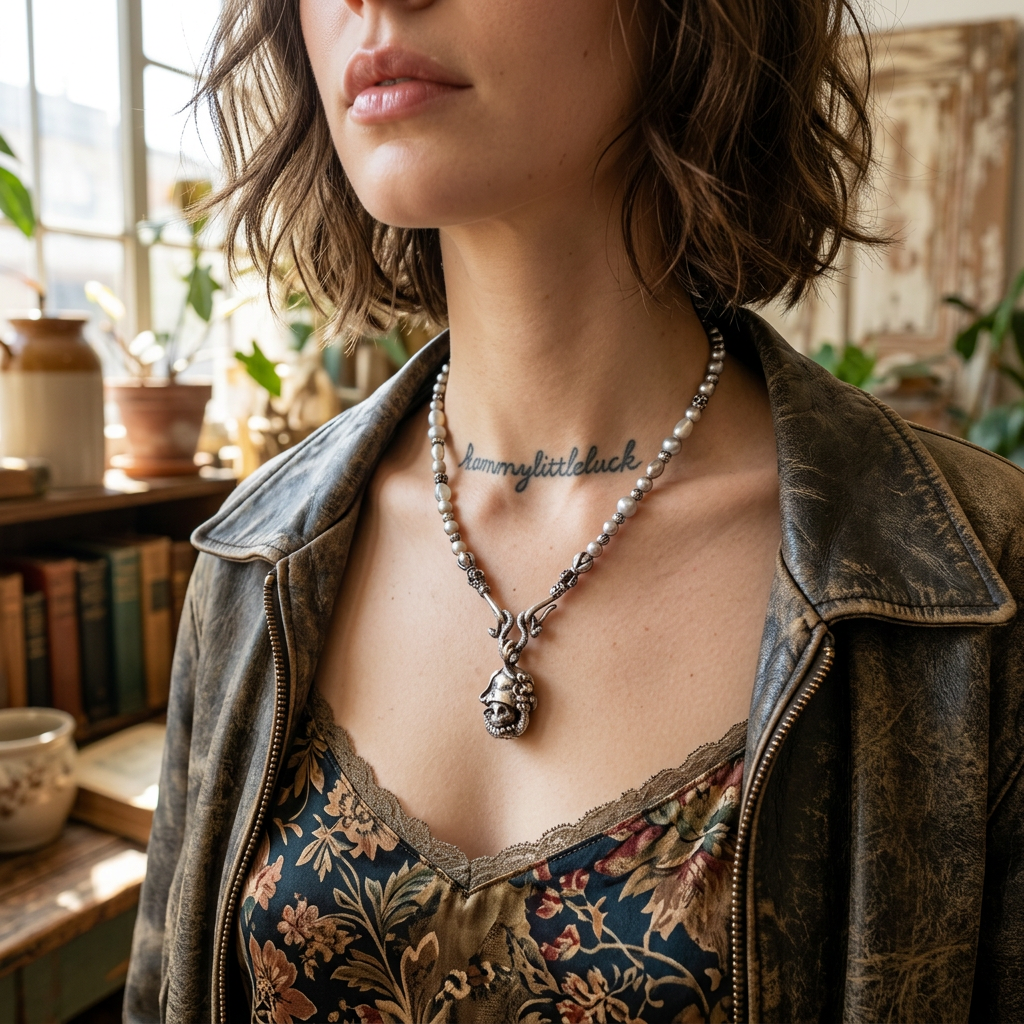 S925 Sterling Silver Cat and the Girl  Delicate and Unique charm Pendant