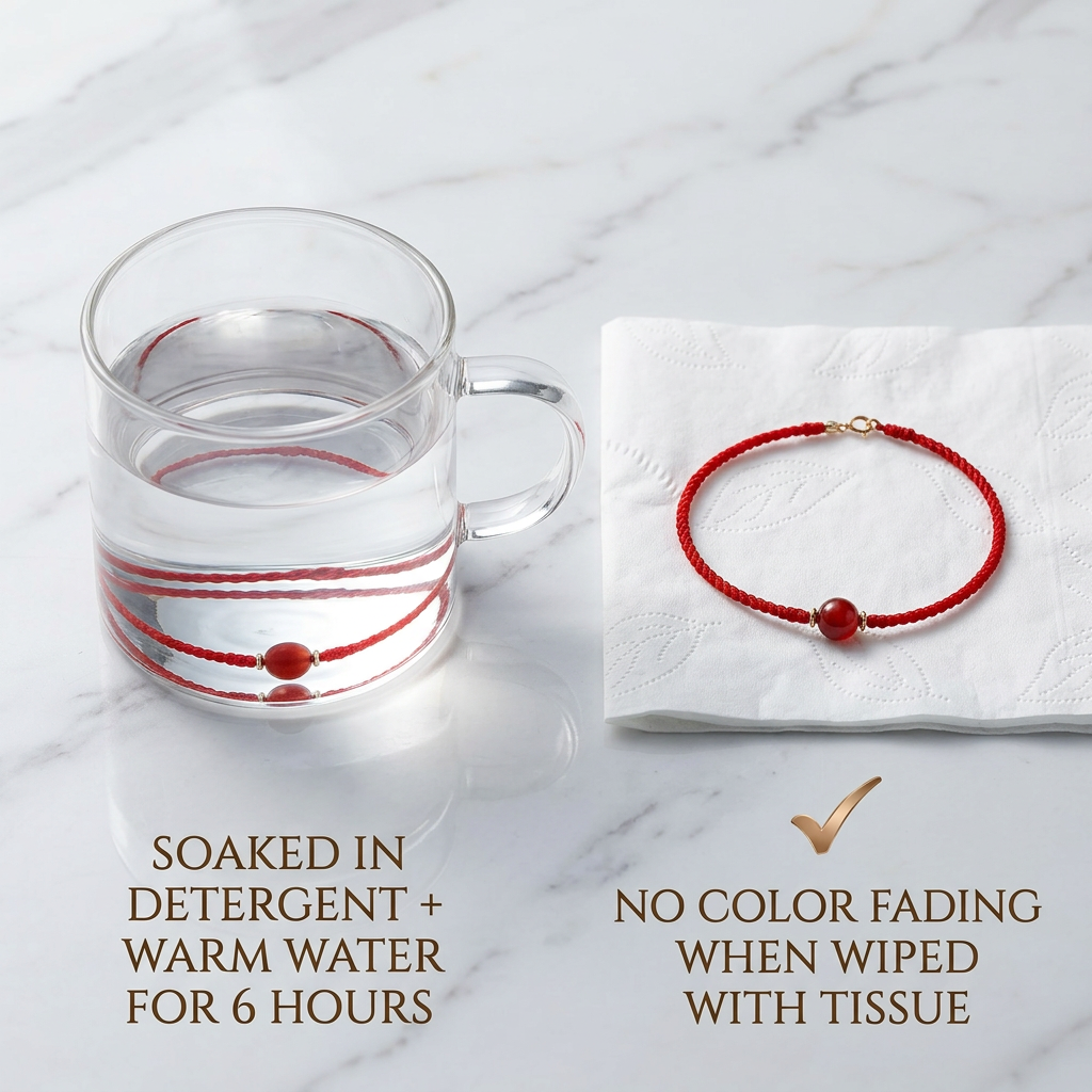 s925 Sterling Silver Taoist Talisman Charm Handwoven Unisex Red String Bangle Bracelet